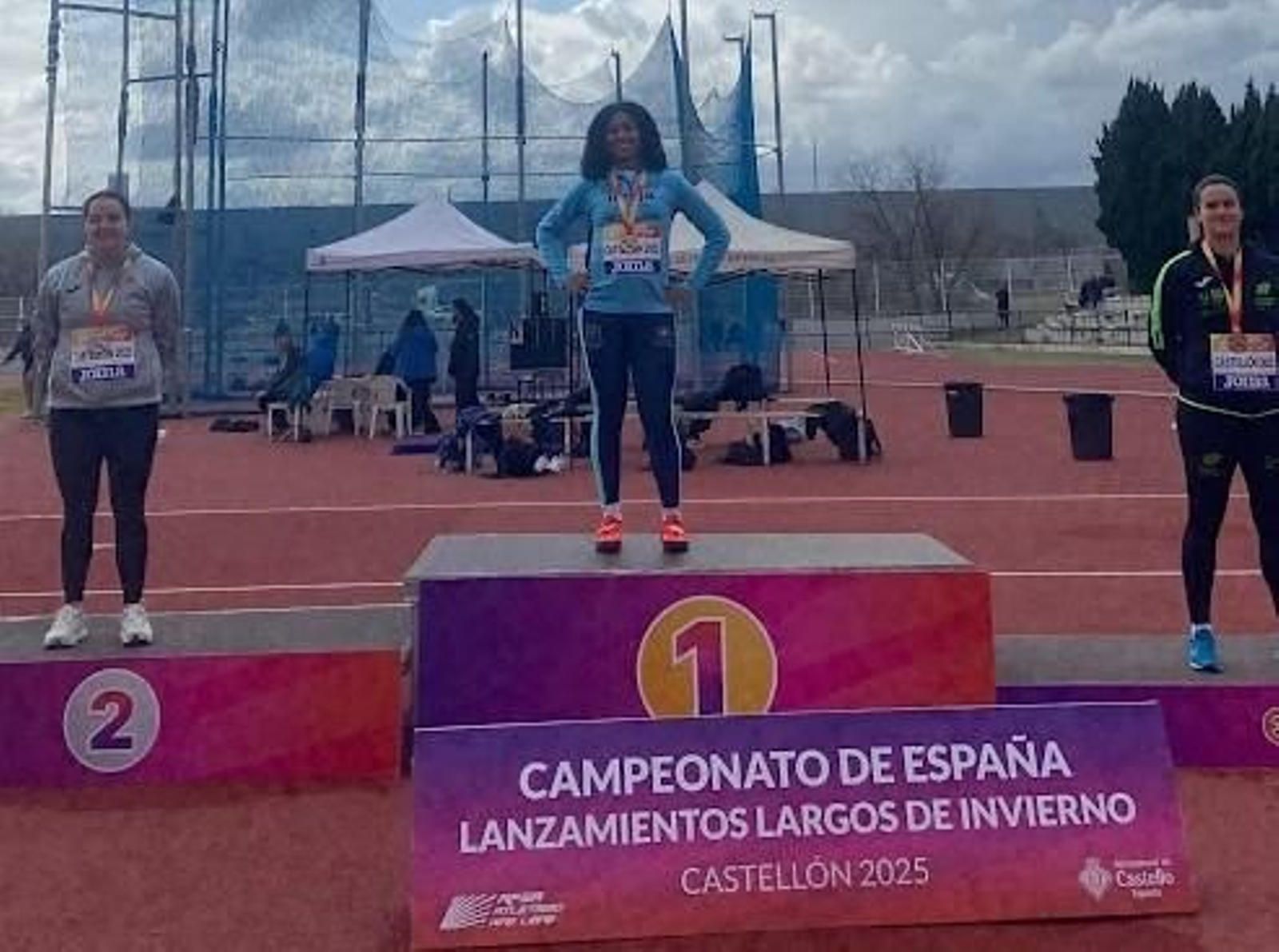 Naomey Ezenwa brilla en el Campeonato de España de lanzamientos