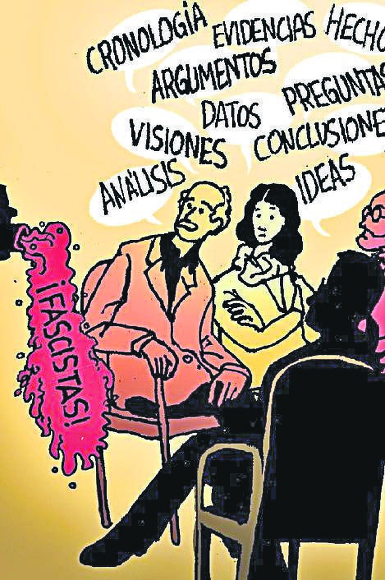 La izquierda no quiere debatir