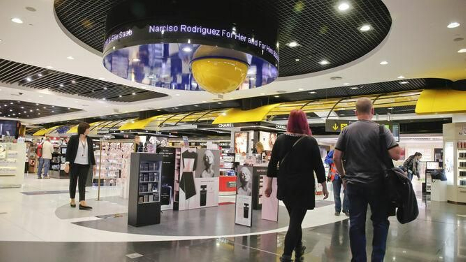 Interior del aeropuerto de Málaga