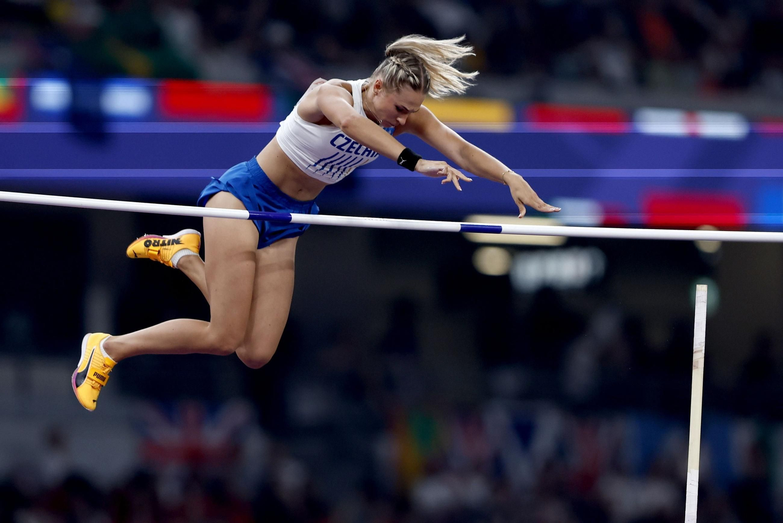 Las fotos de la lesión de Jordan Díaz y del resto de la jornada del Mundial de atletismo