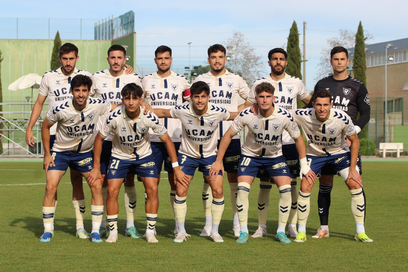 Una formación reciente del UCAM Murcia