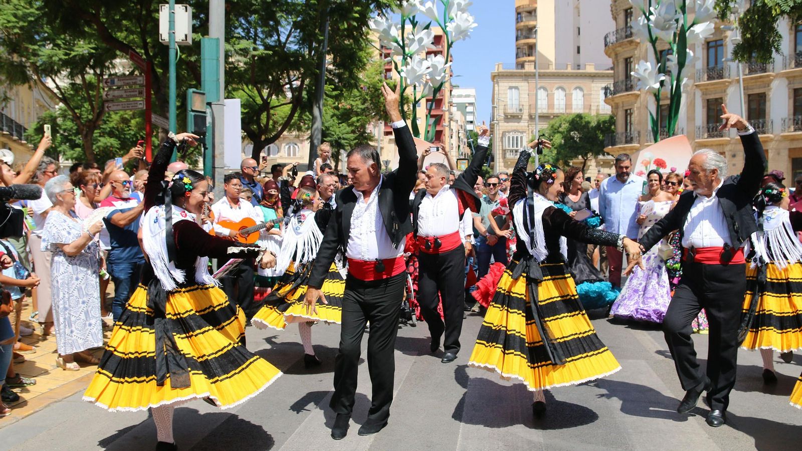 Inauguración de la Feria del Mediodía en 2022.