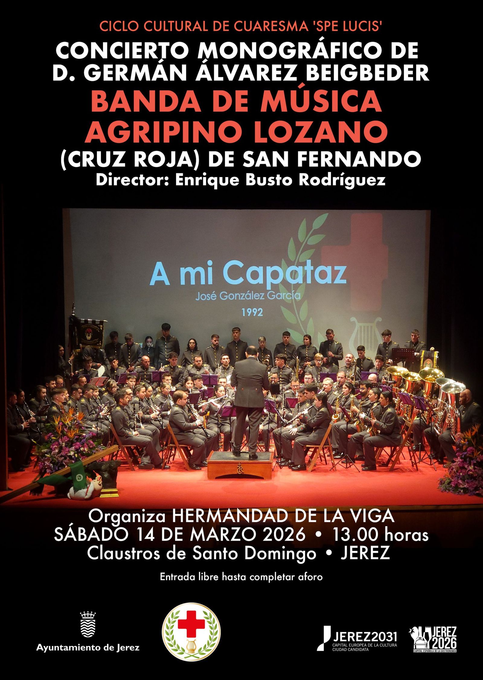 Concierto Monográfico de D. Germán Álvarez Beigbeder.