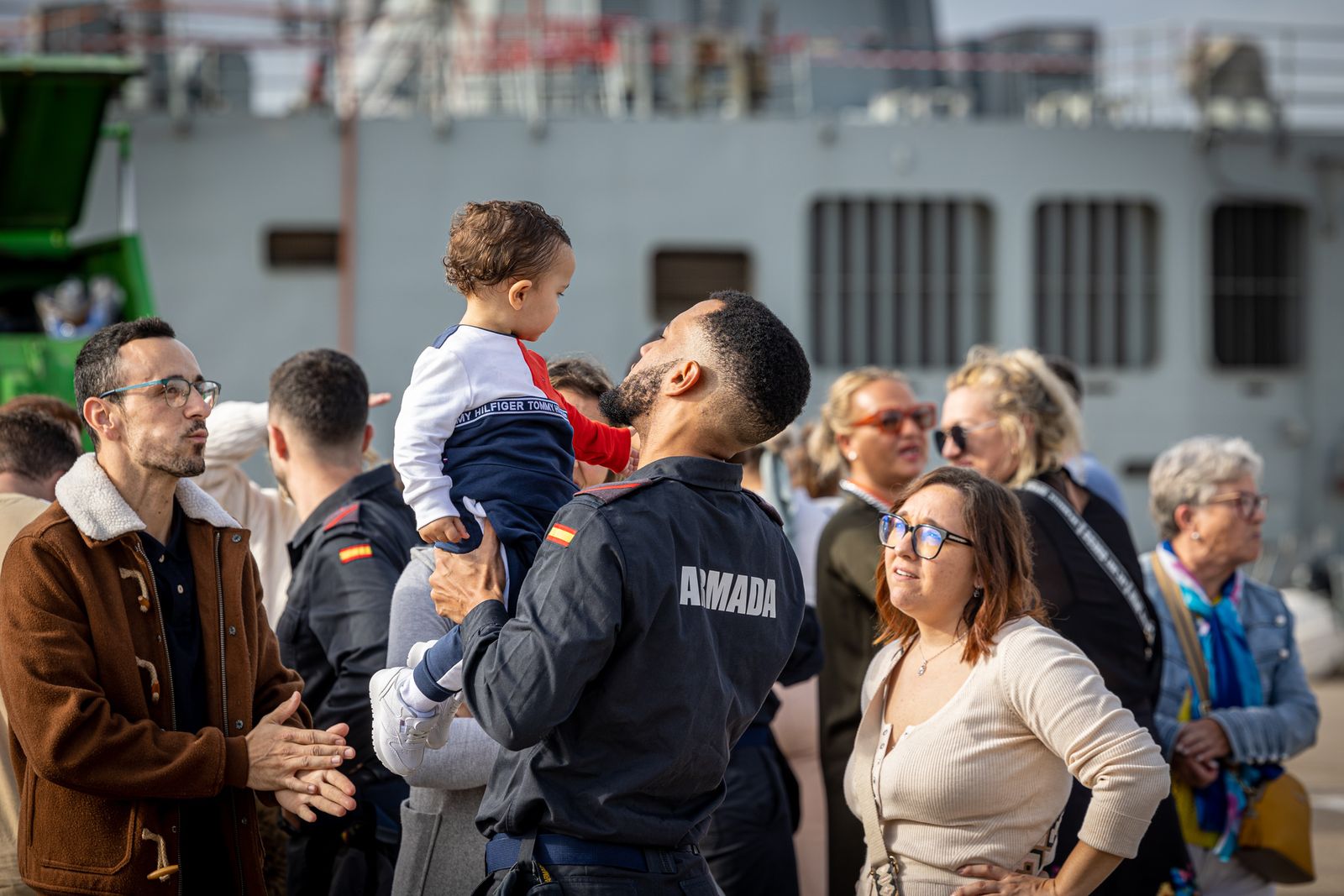 Imágenes del regreso de La fragata 'Numancia' a Rota tras participar en la operación Atalanta