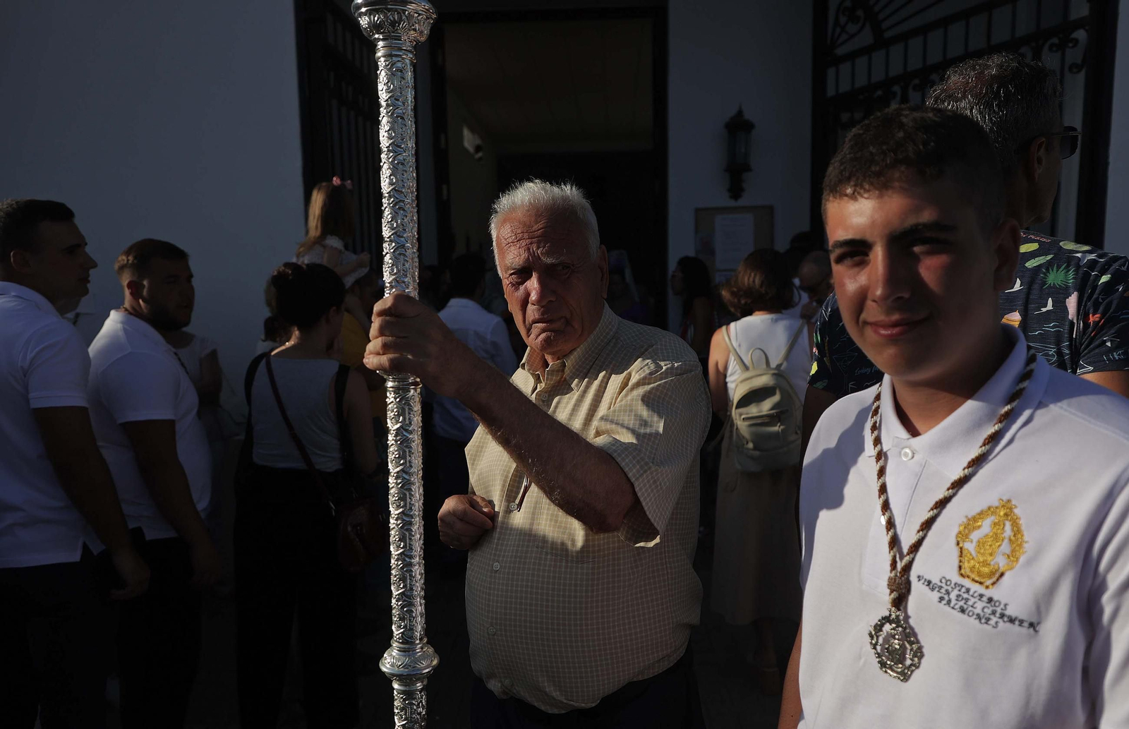 Fotos de la procesión de la virgen del Carmen en Palmones