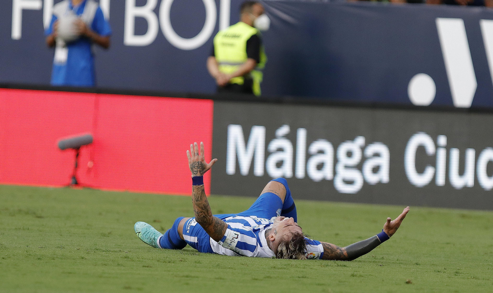 El Málaga CF-Mirandés, en fotos