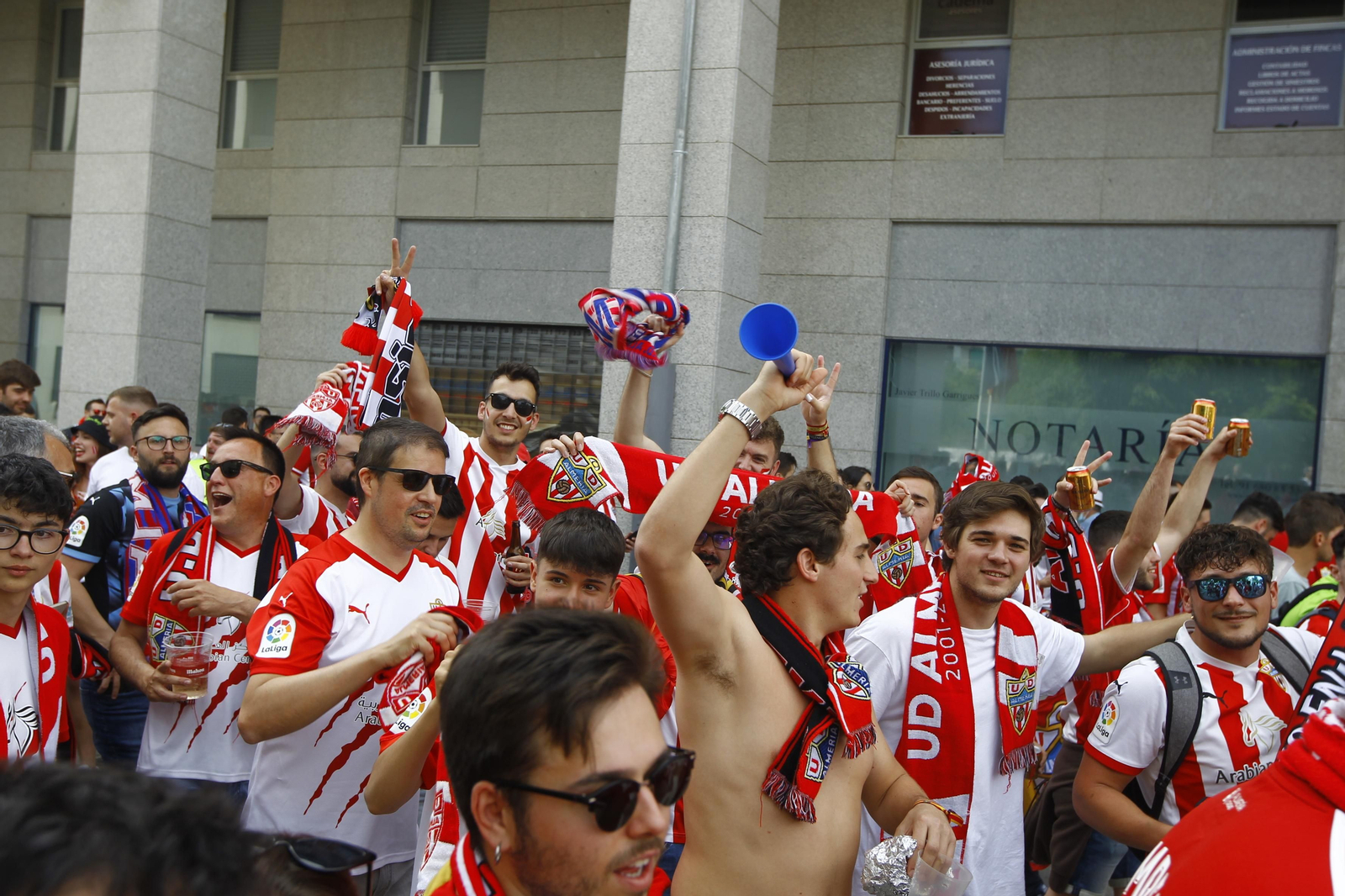 Imágenes del C.D. Leganés-U.D. Almería. Ascenso a la Liga Santander de Fútbol