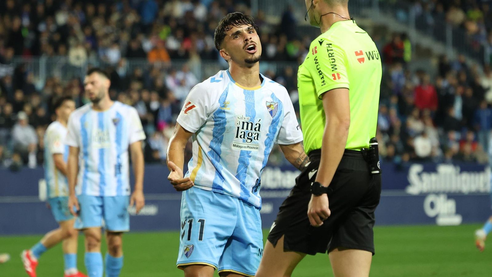 El Málaga CF-CD Tenerife, en fotos