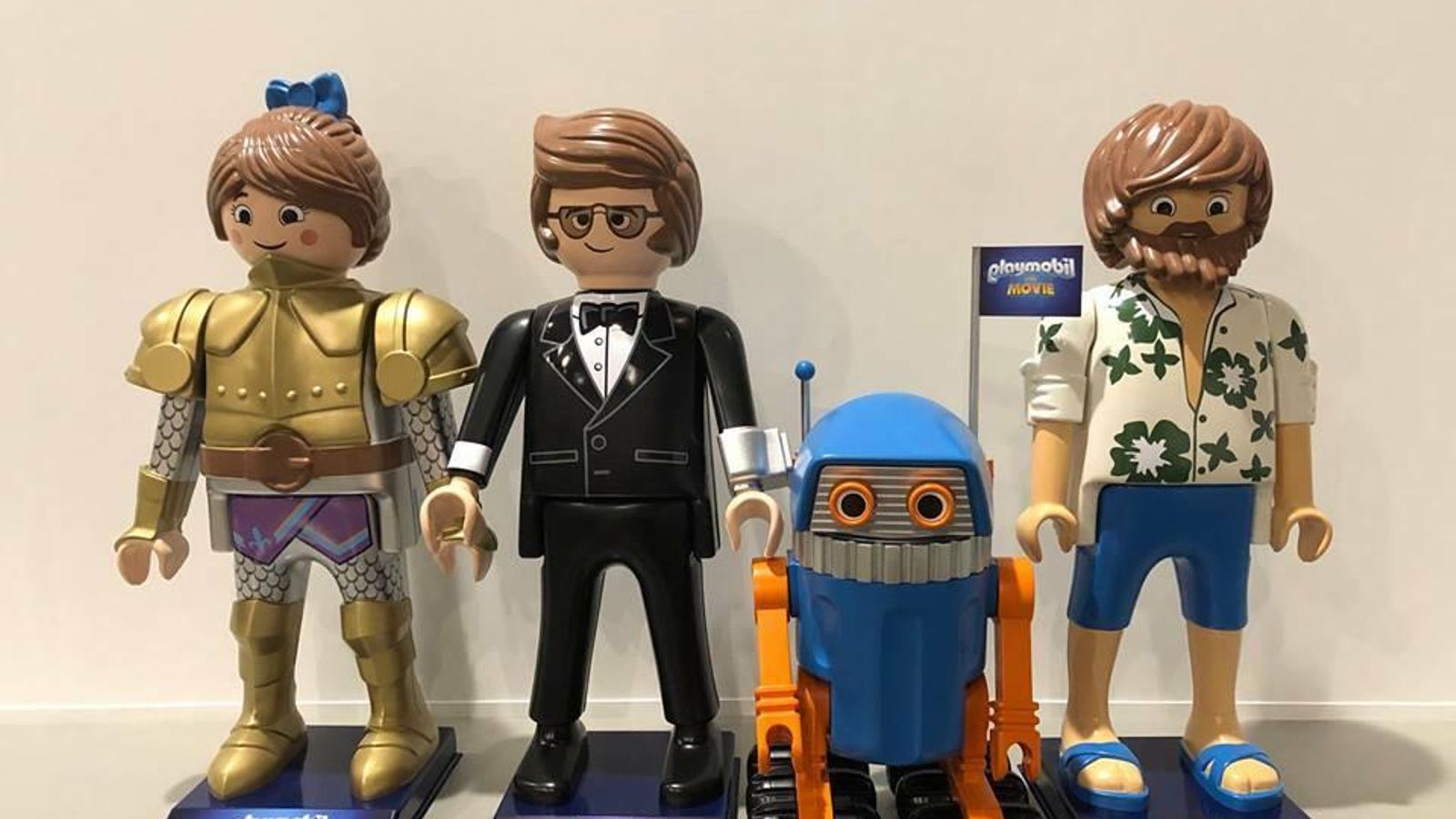 Algunas de las figuras de clicks de Playmobil más cinematográficas.