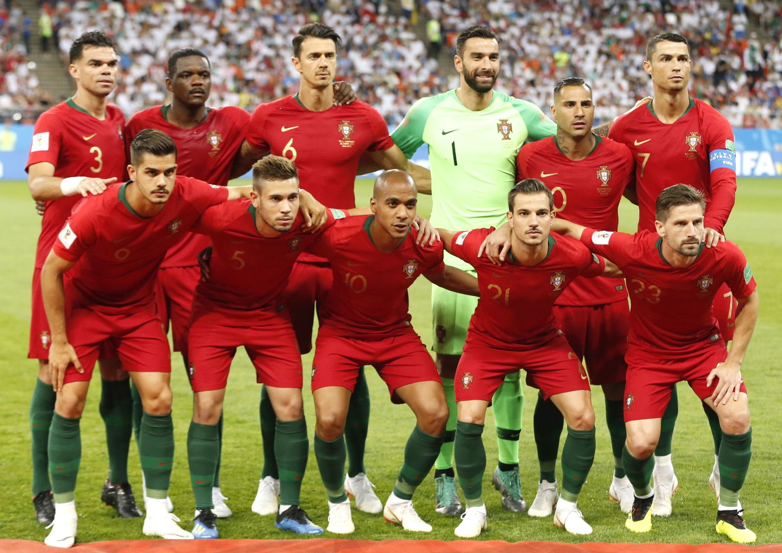 Las imágenes del Irán-Portugal