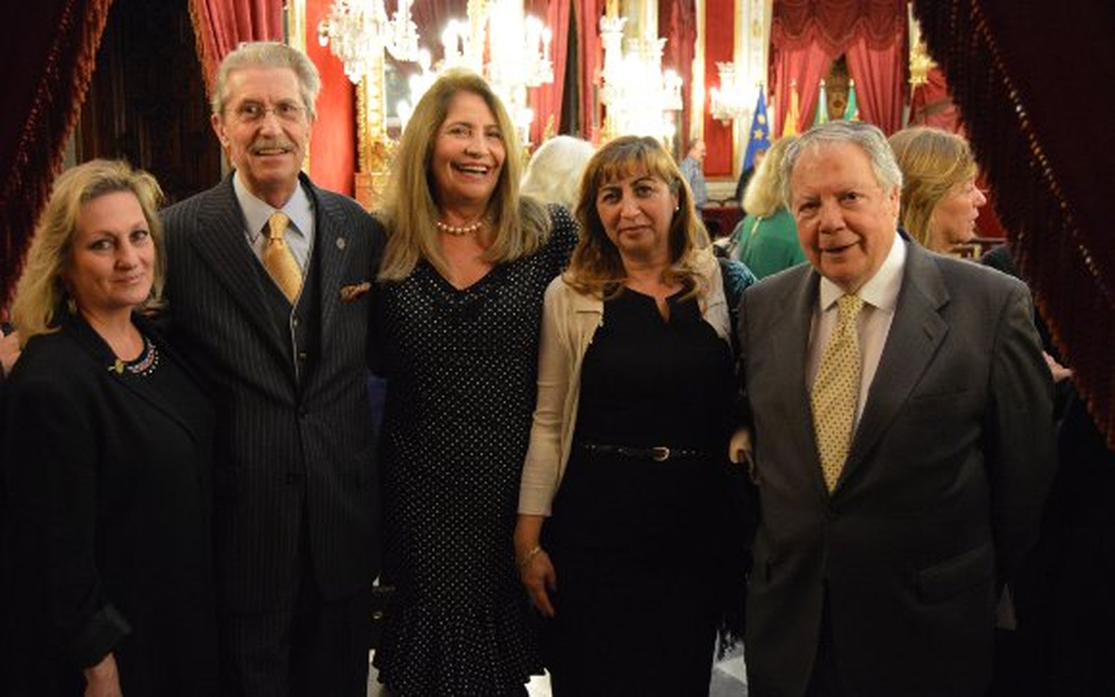 Luisa Carmona, Cristóbal García Supervielle, Pepa Díaz, Ana Fimia y Enrique Maestre.

Foto: Ignacio Casas de Ciria