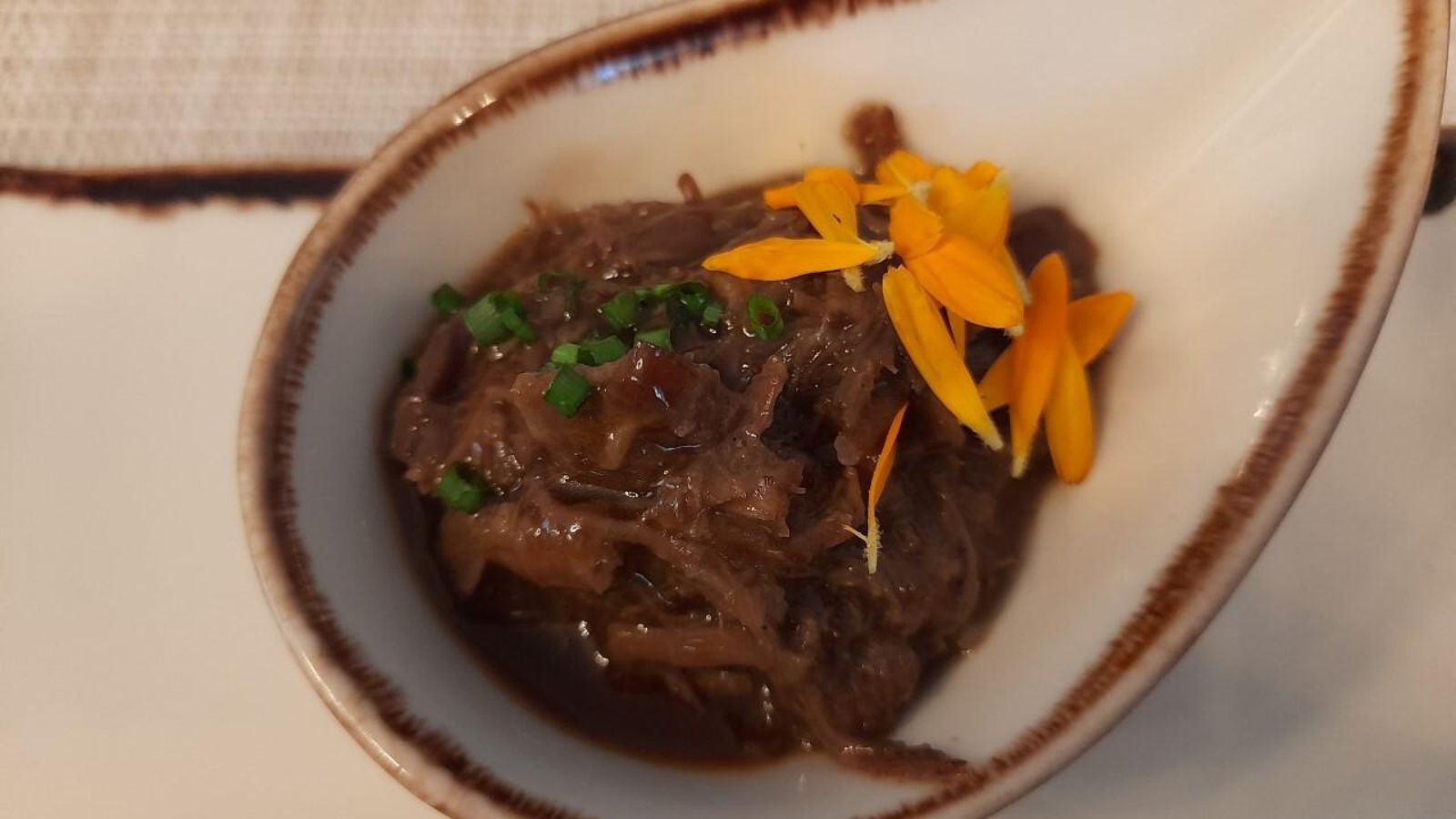 Carrillera de cerdo ibérico Cinco Jotas de Xanty Elías