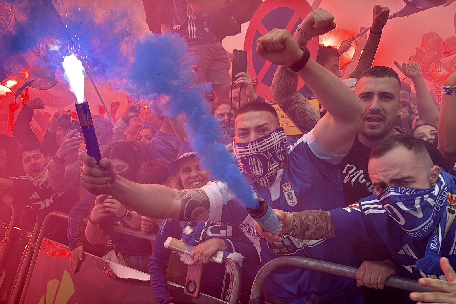 Las fotos del ascenso del Oviedo ante el Mirandés
