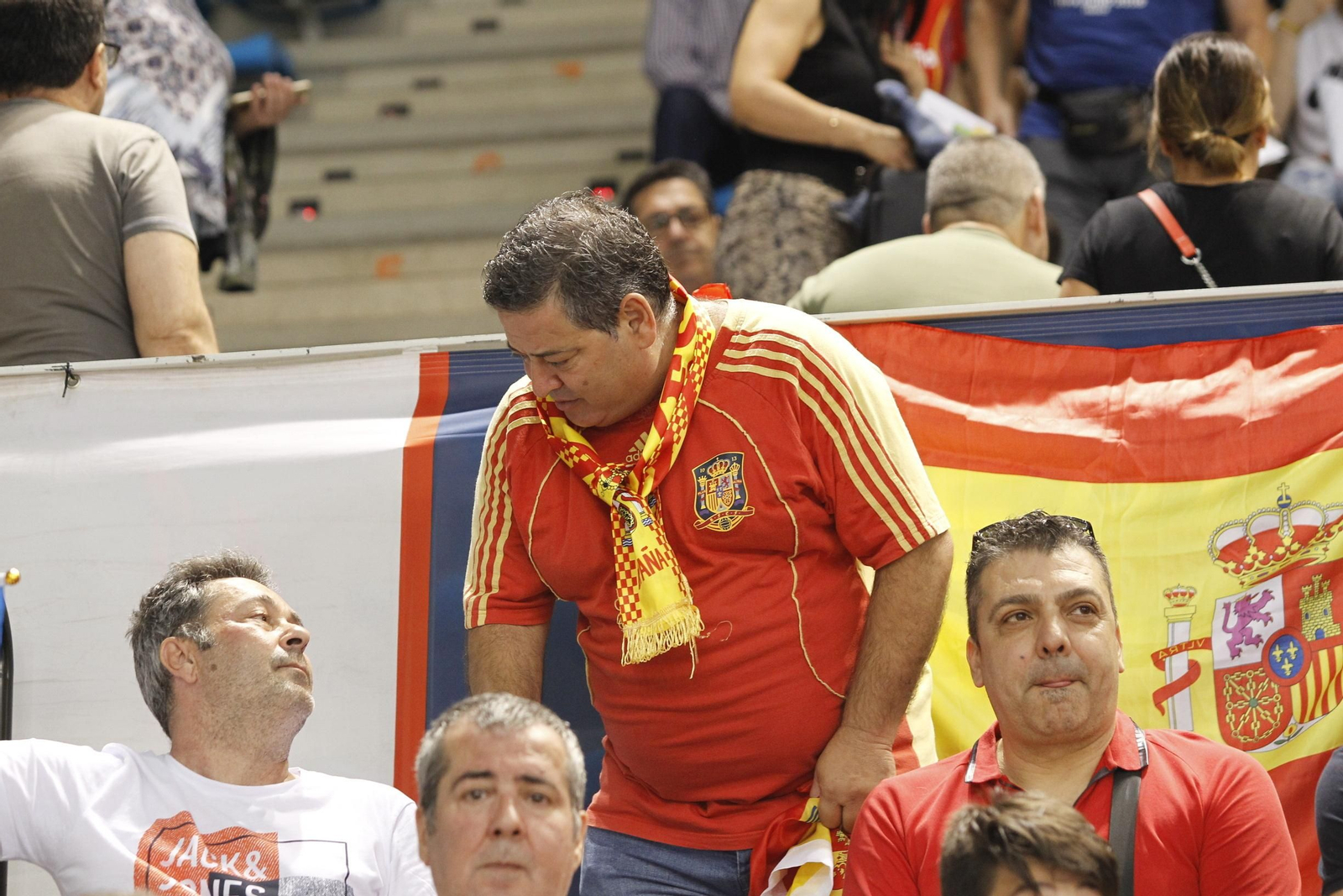 Fotogalería España-Suecia. Balonmano. Palacio Juegos Mediterráneos. Almería