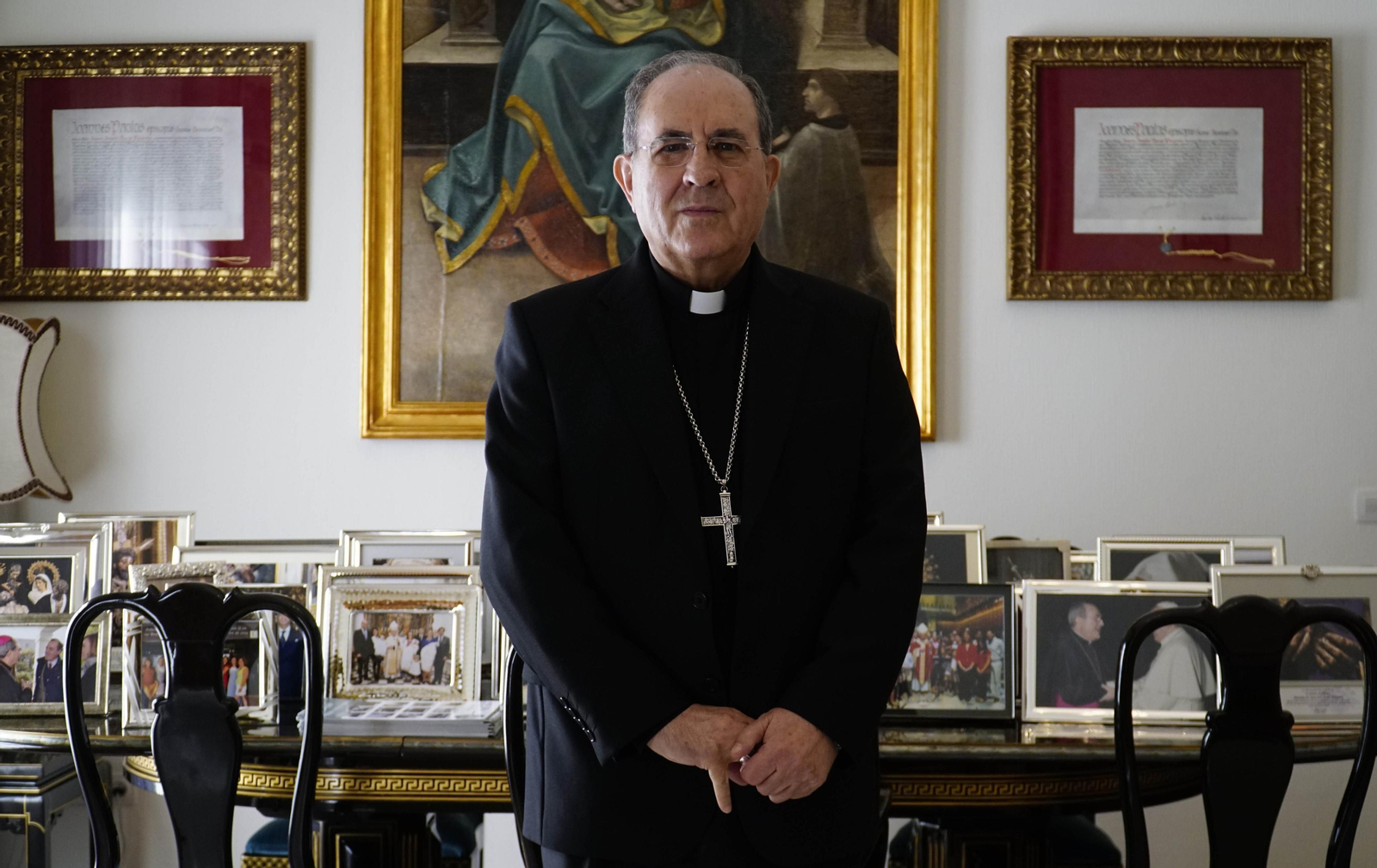 El arzobispo de Sevilla, en una imagen tomada el mes pasado