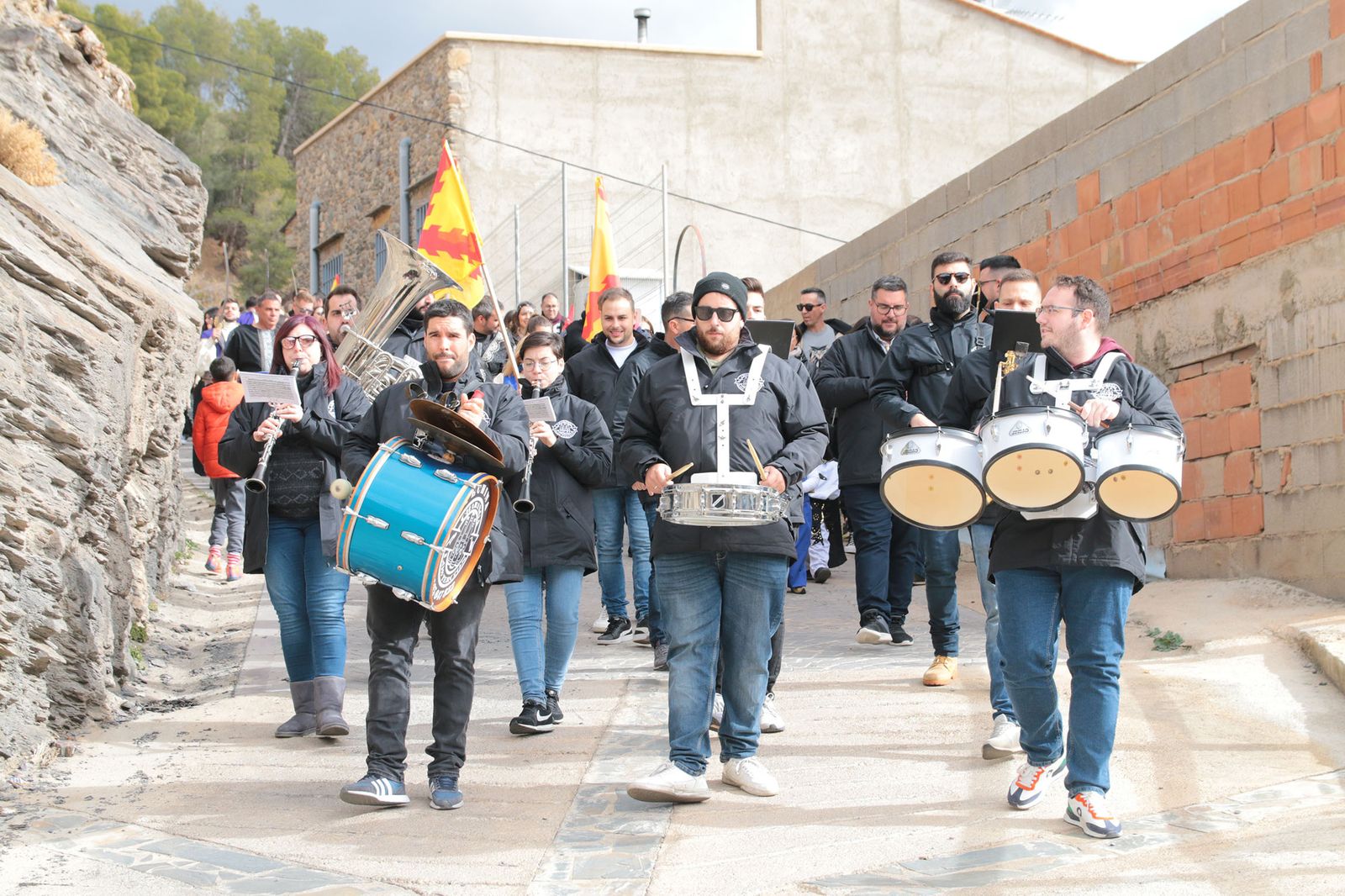Los Moros y Cristianos de Gérgal se enfrentan en las fiestas de San Sebastián