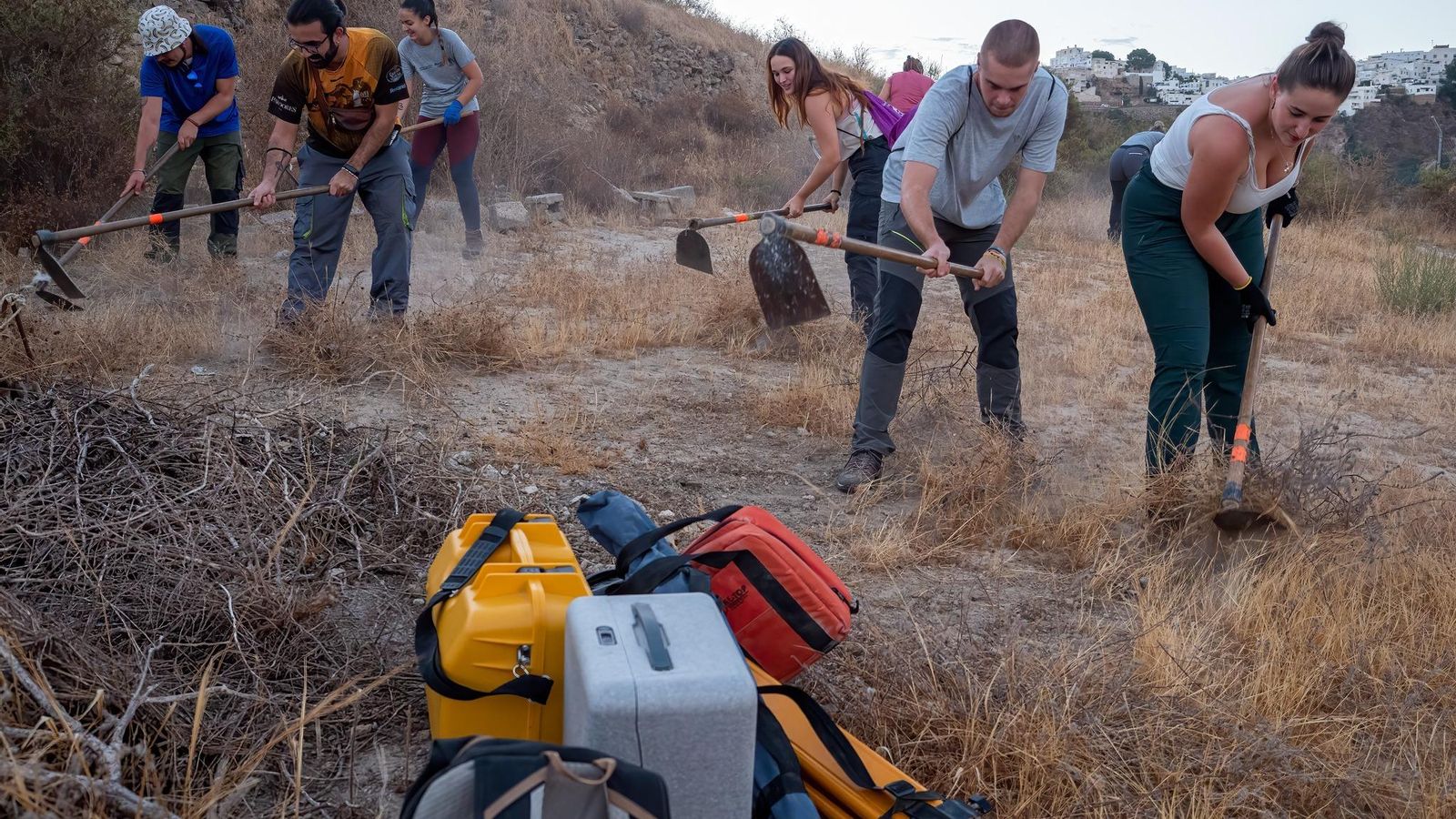 Ya han dado comienzo los trabajos.