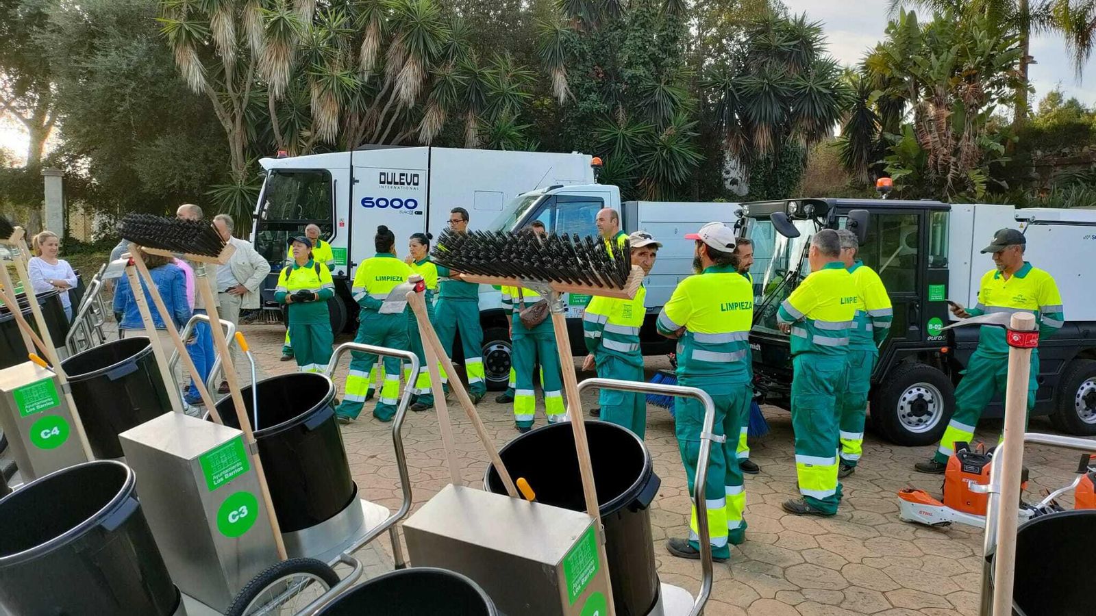 Nuevo servicio de limpieza viaria en Los Barrios