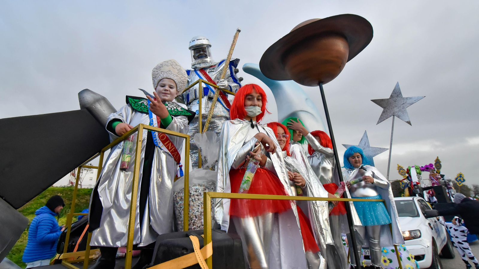 Fotos del pasacalles de Carnaval en Tarifa