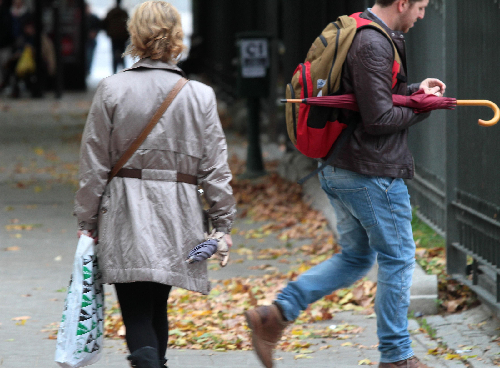 Imágenes de la lluvia en Granada