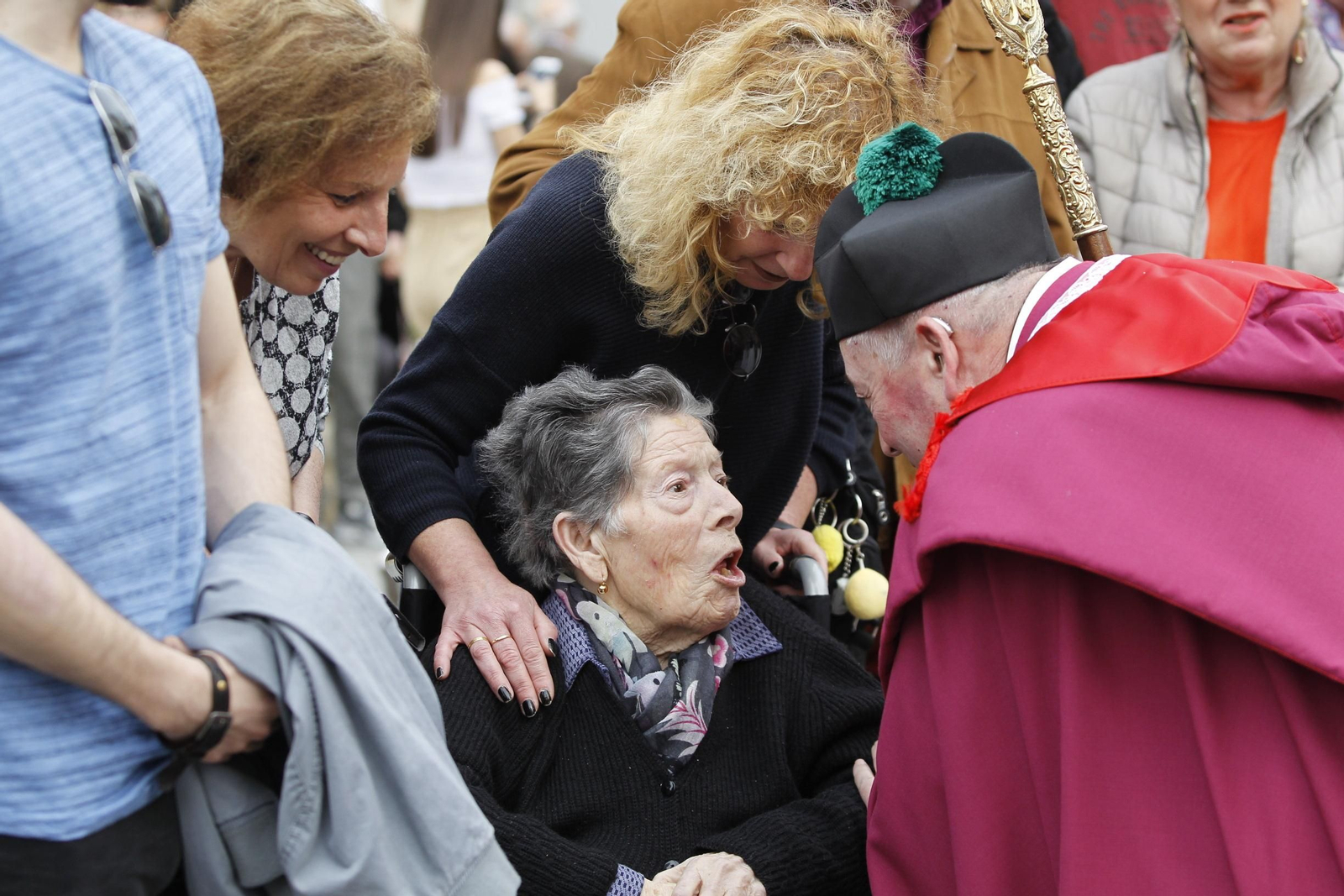 Imágenes de la Procesión de la Macarena. Semana Santa Almería 2019