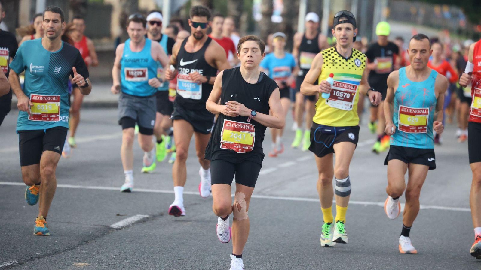 Las mejores fotos de la Maratón de Málaga 2024