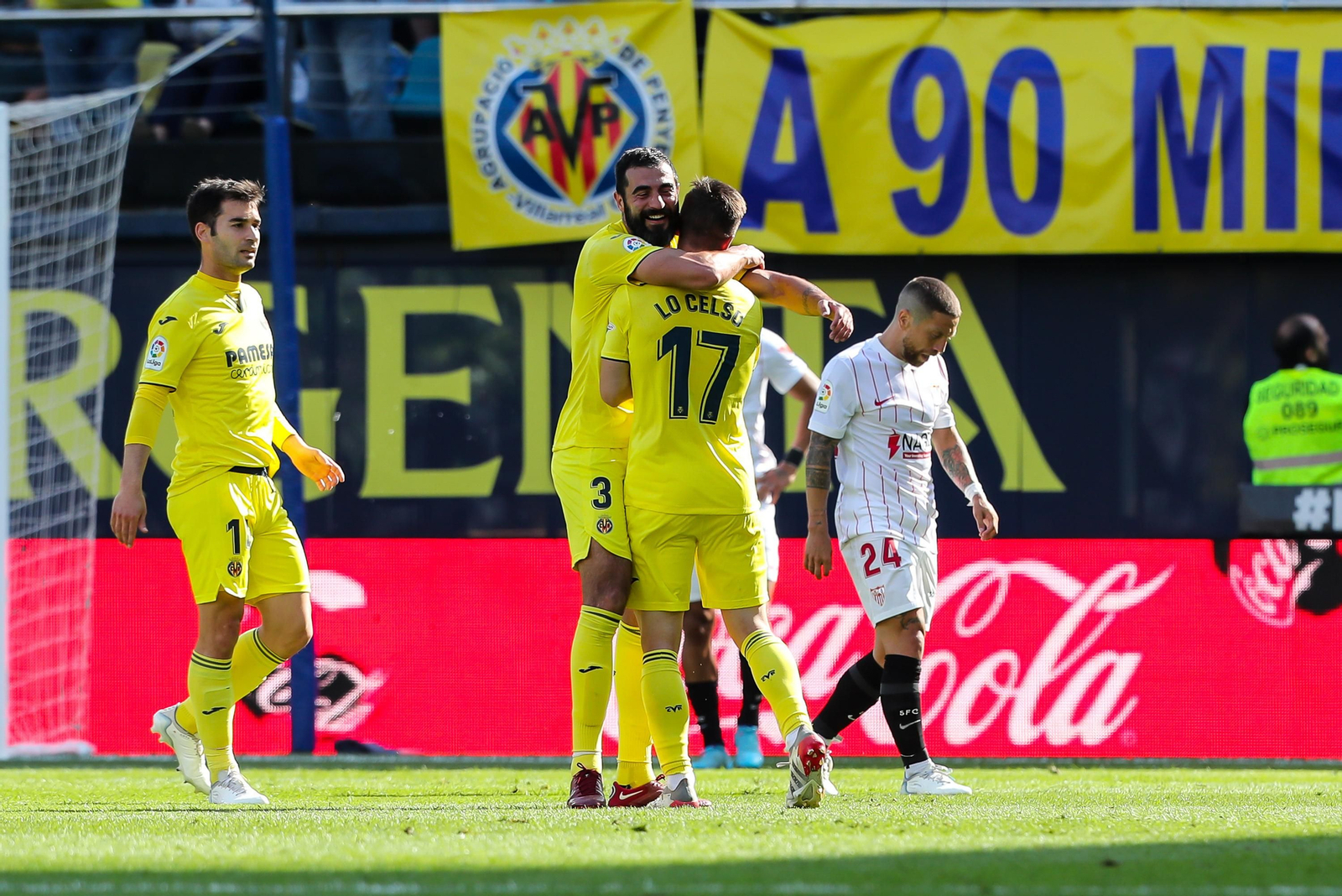 Las imágenes del Villarreal-Sevilla