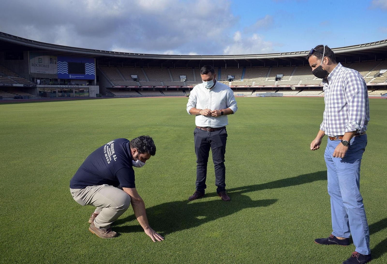 Jesús Alba, delegado de Deportes, tendrá que explicar su versión sobre los campos.