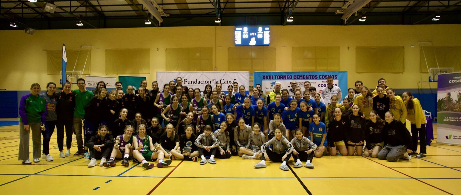 Unicaja y Real Madrid, campeones del torneo preinfantil de Benalmádena