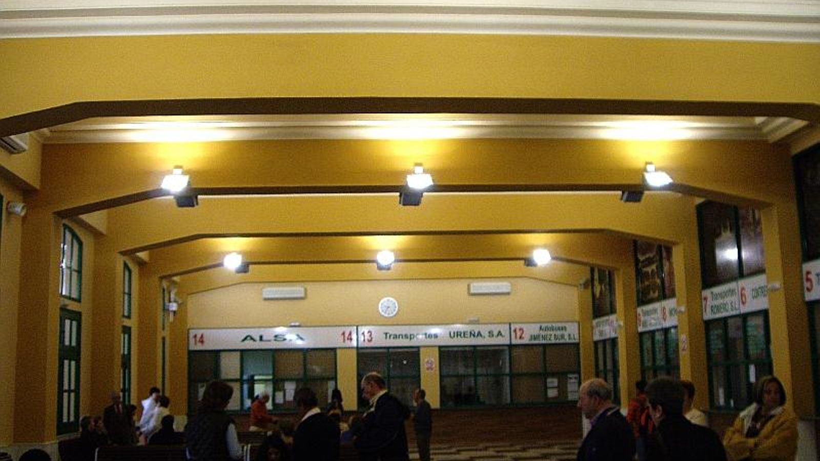 Vestíbulo tras la rehabilitación en 2010.