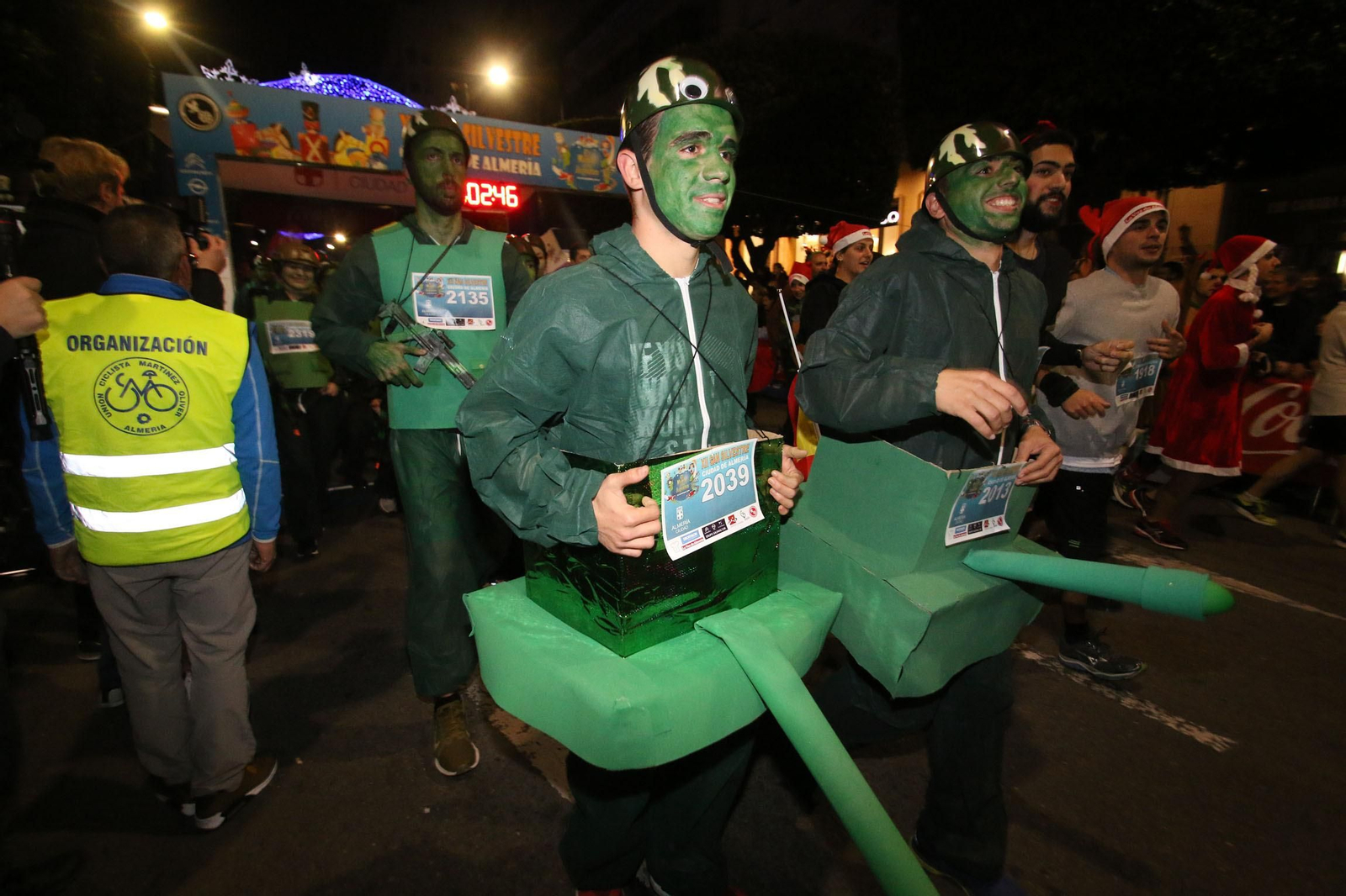 Las imágenes de la San Silvestre 2019