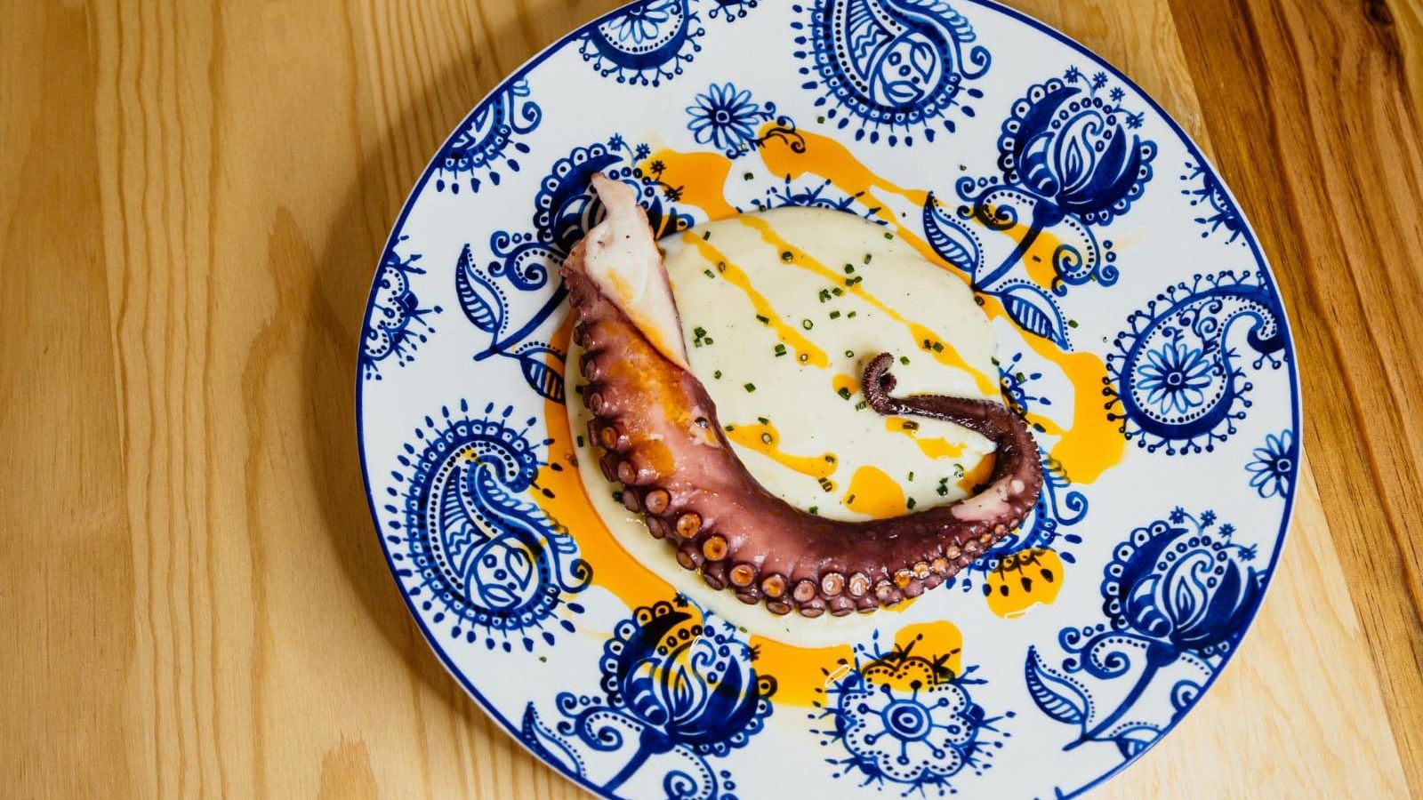 Uno de los platos de Manduca, en Jerez.