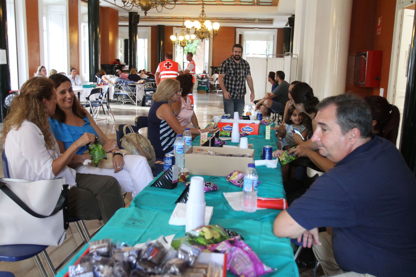 Macrocolecta de sangre en la Casa Colón