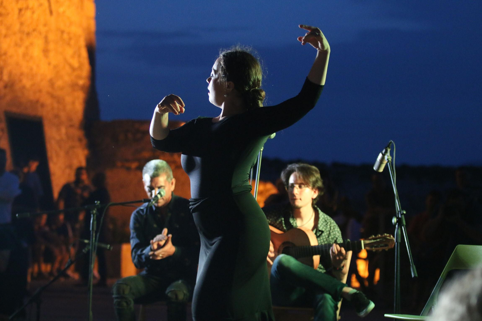 Las imágenes del 'Amanecer en la Alcazaba'