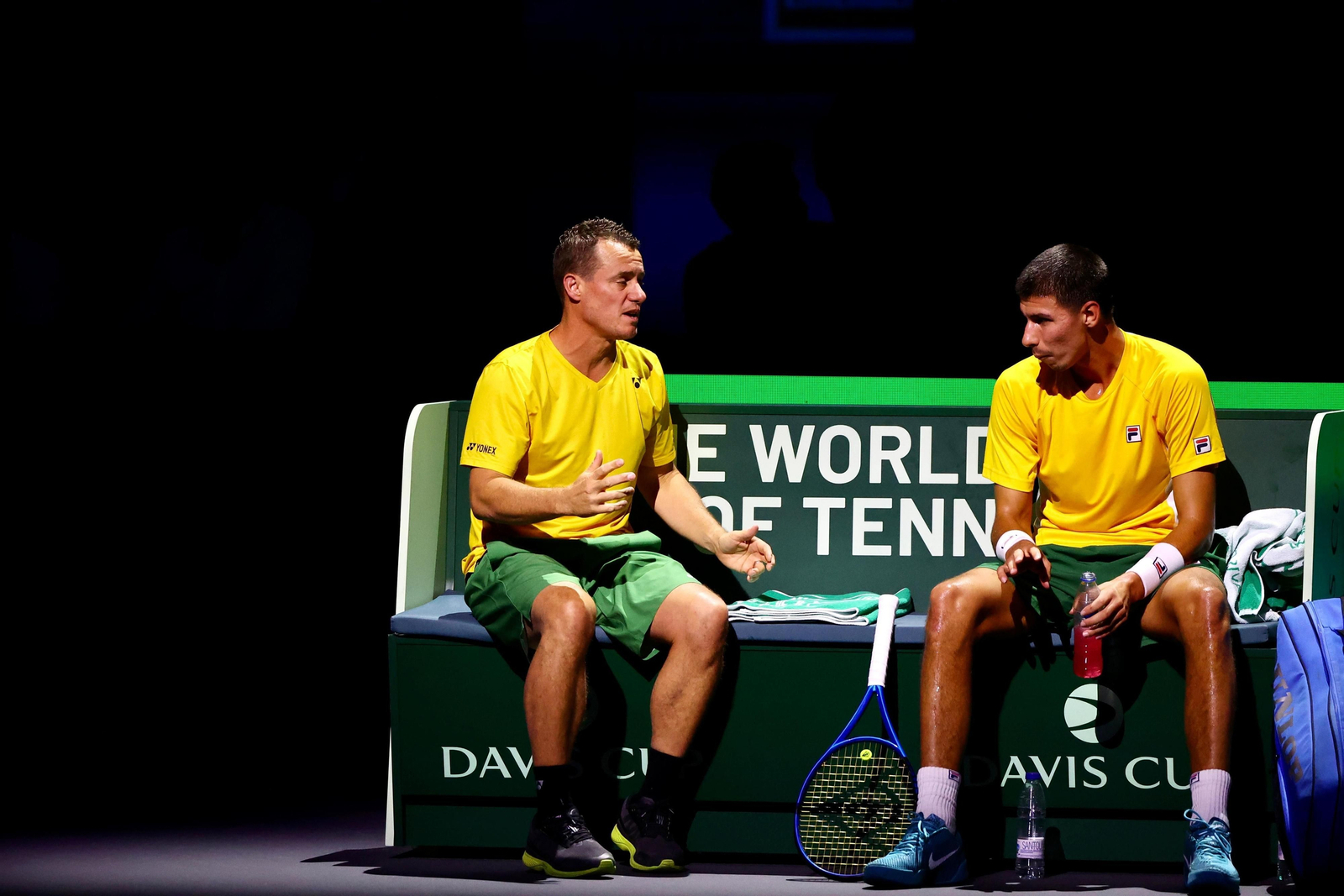 Copa Davis en Málaga: Virtanen - Popyrin, en fotos