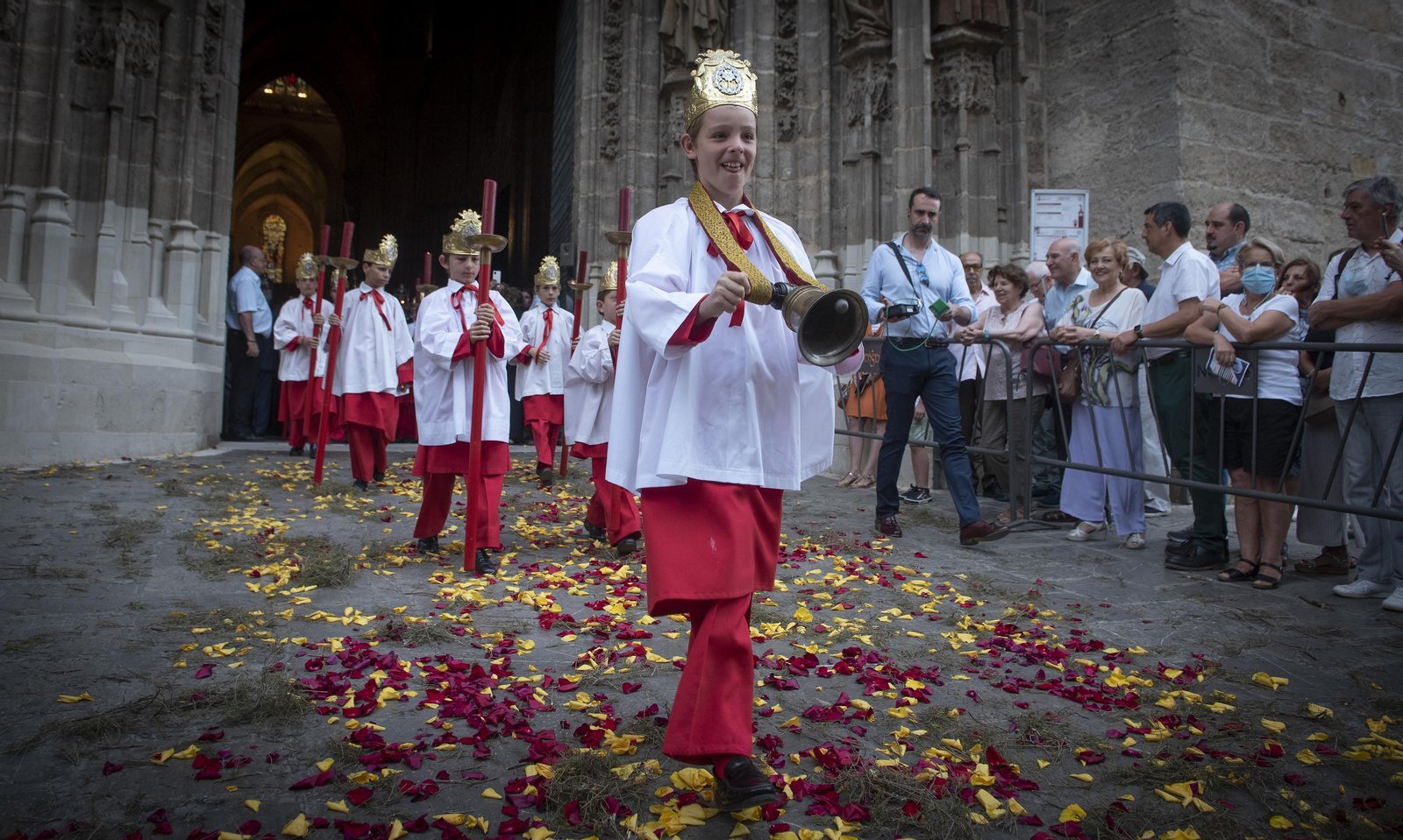 Las imágenes de la procesión del Corpus Christi de Sevilla 2022