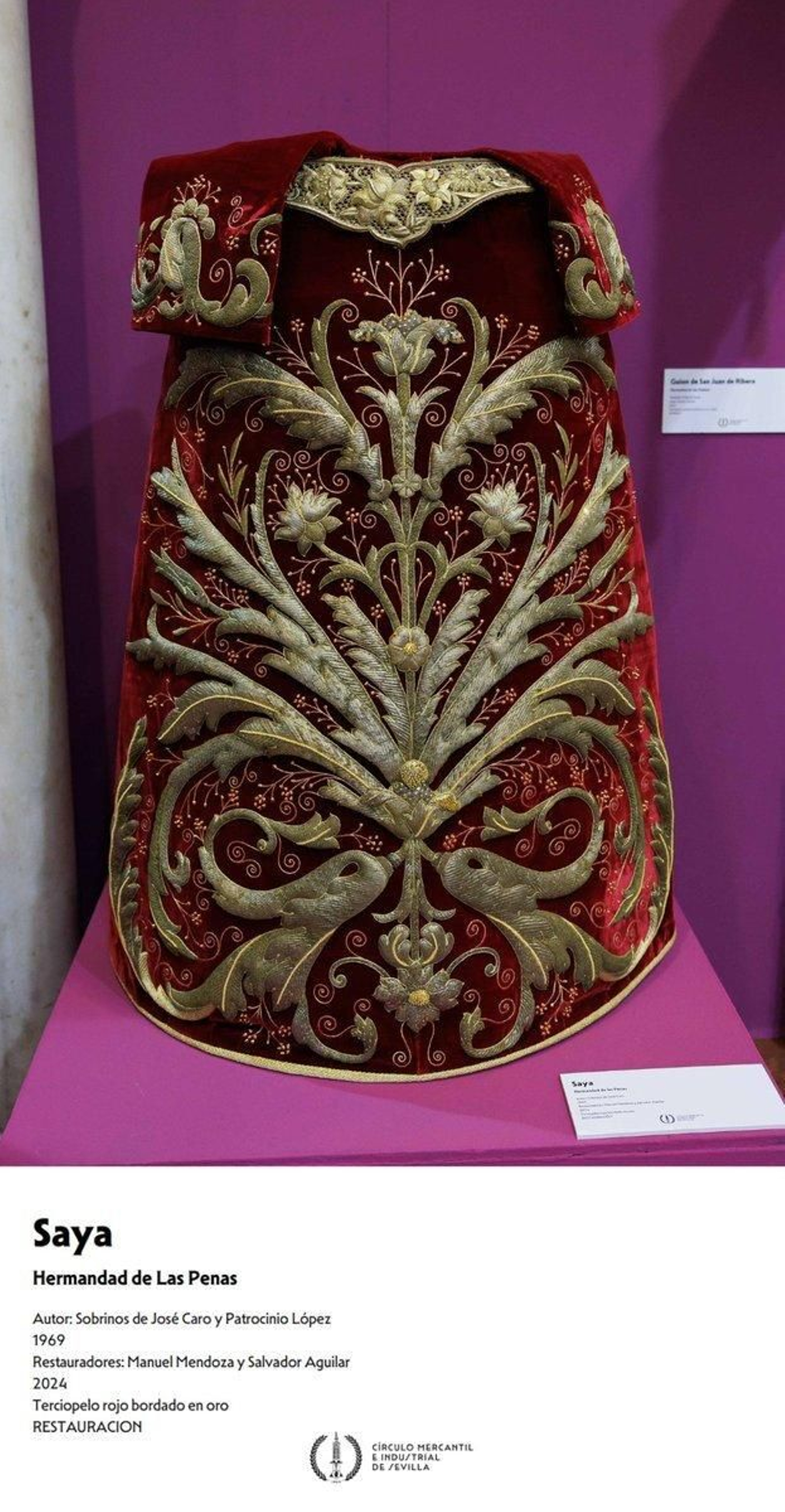 La saya Patrocinio de Las Penas