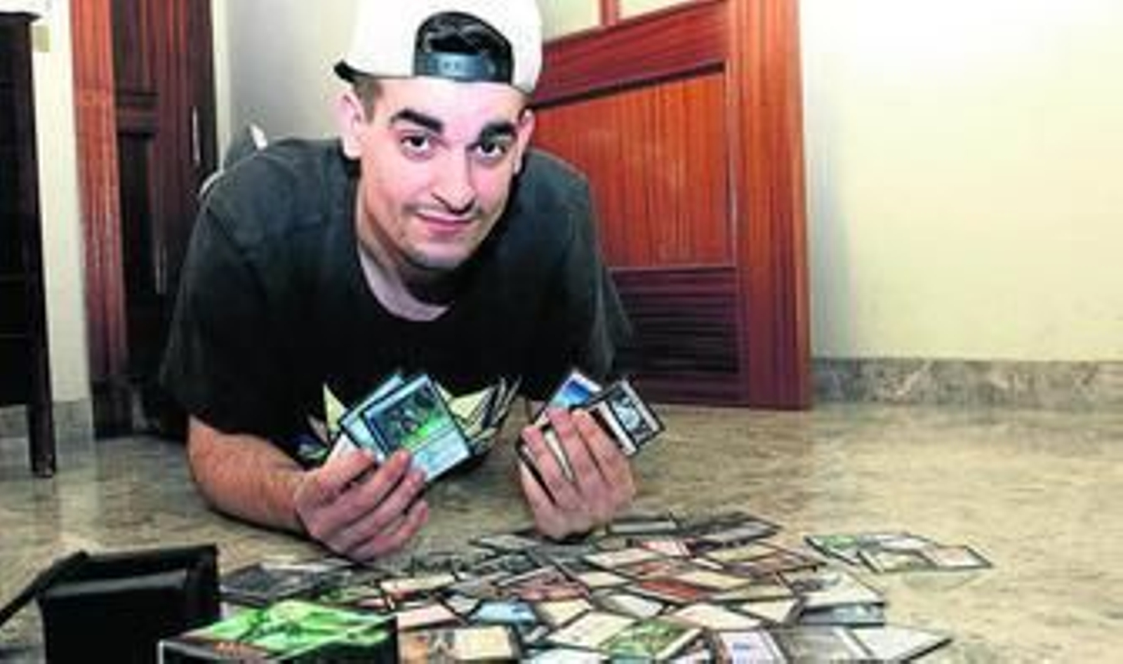 El campeón del mundo de 'Magic The Gathering', Antonio del Moral.