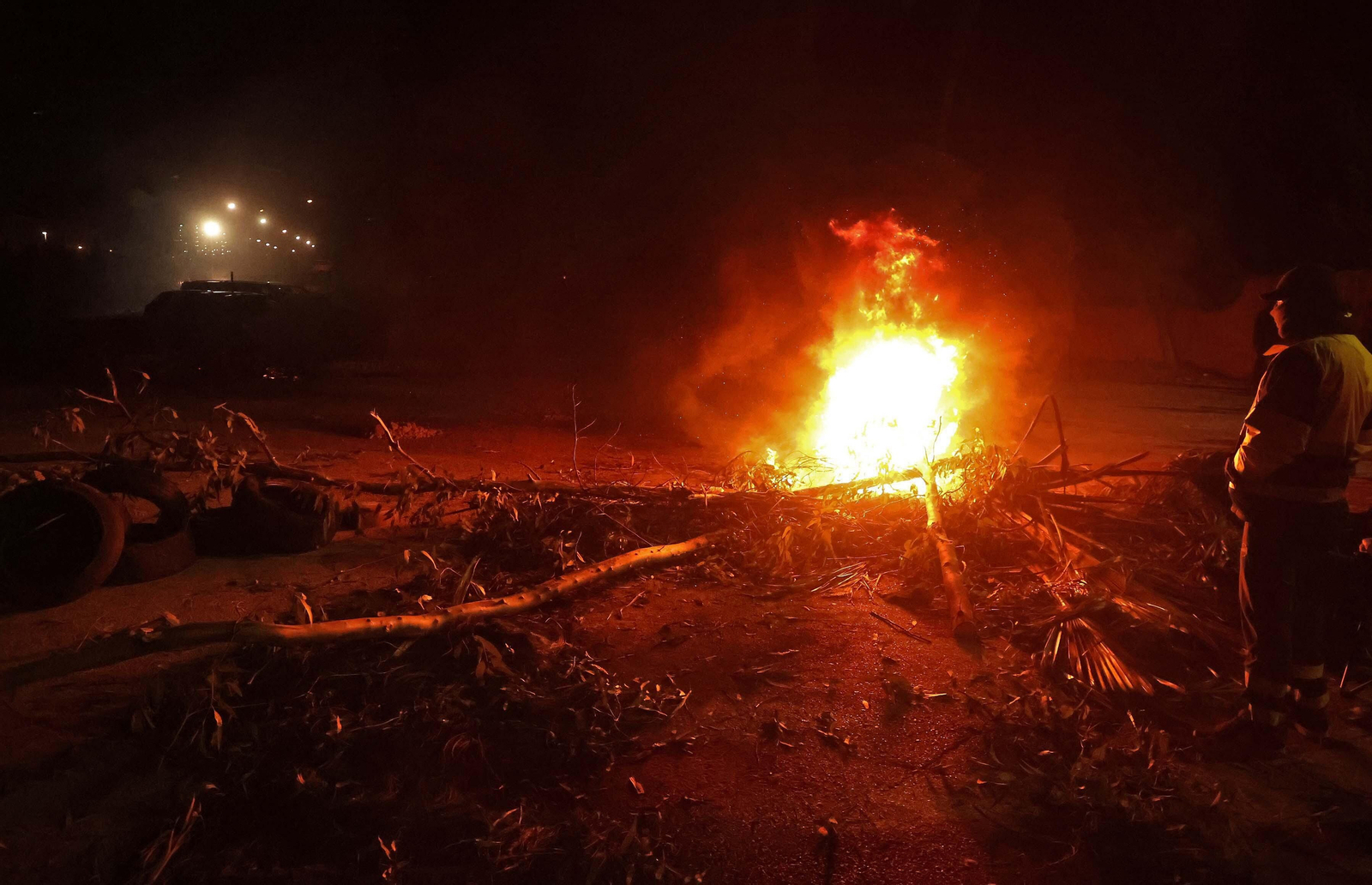 Imágenes de la segunda jornada de huelga en Acerinox