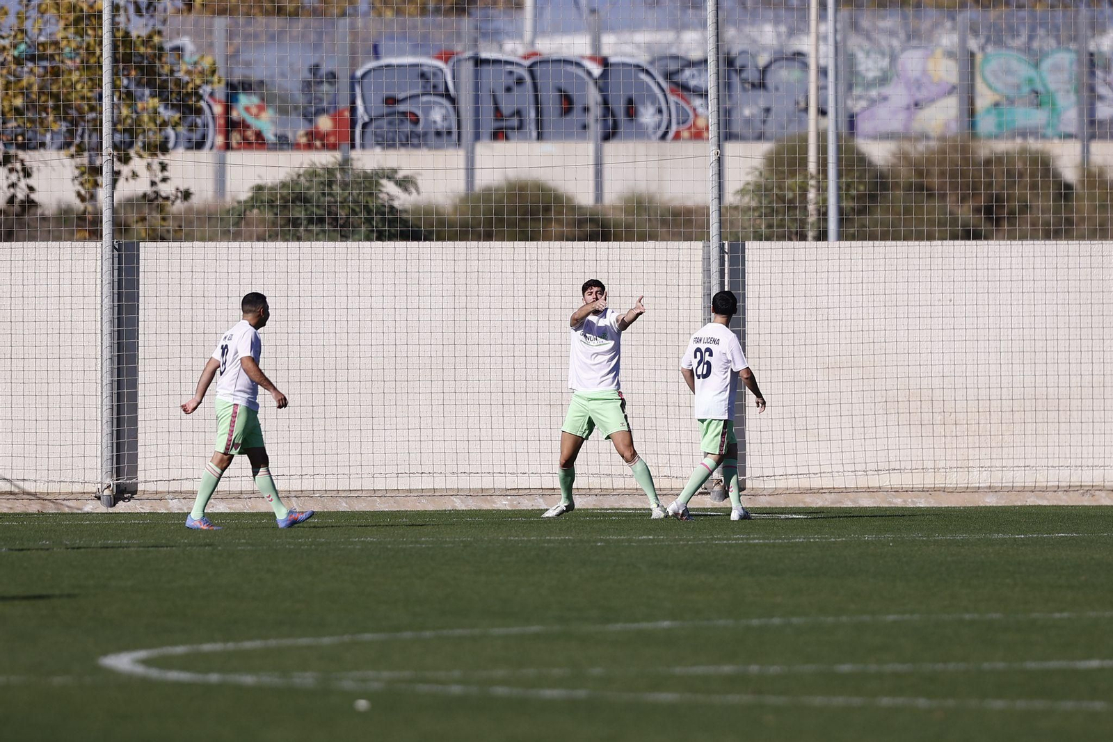 El Málaga CF Genuine se impone a la selección malagueña de influencers