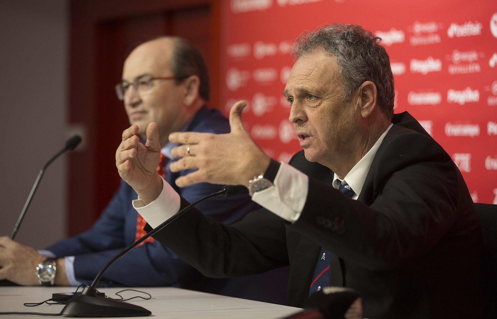 Las imágenes de la presentación de Wöber