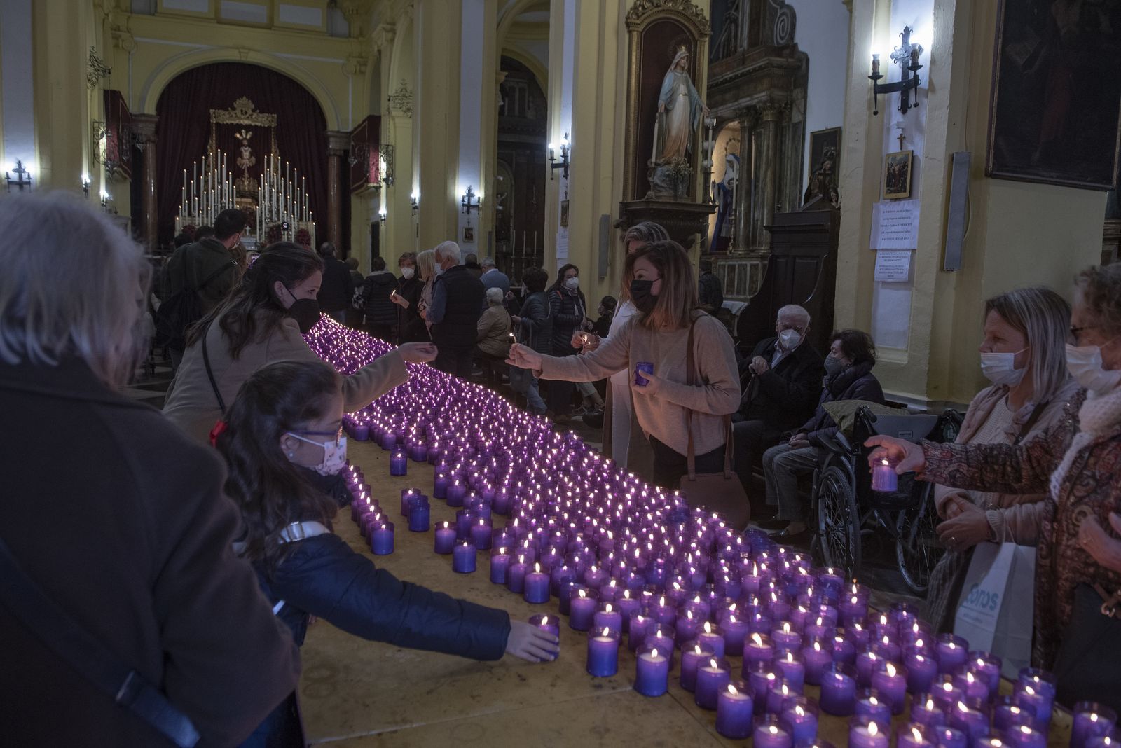 Viernes del Cautivo en San Ildefonso