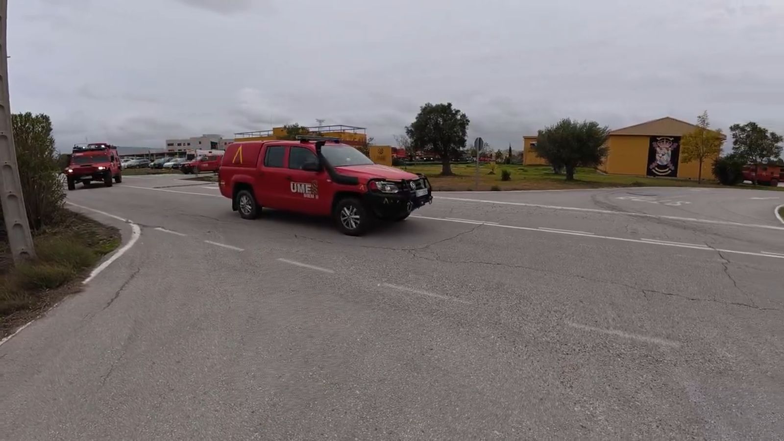 La UME ya está en marcha en varios puntos de Andalucía