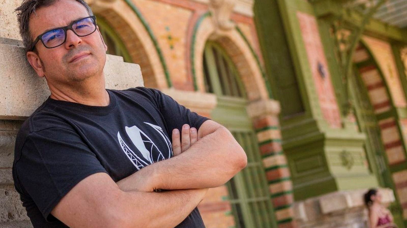 Imagen del escritor Raúl  Quinto , Premio Nacional de Narrativa 2024.