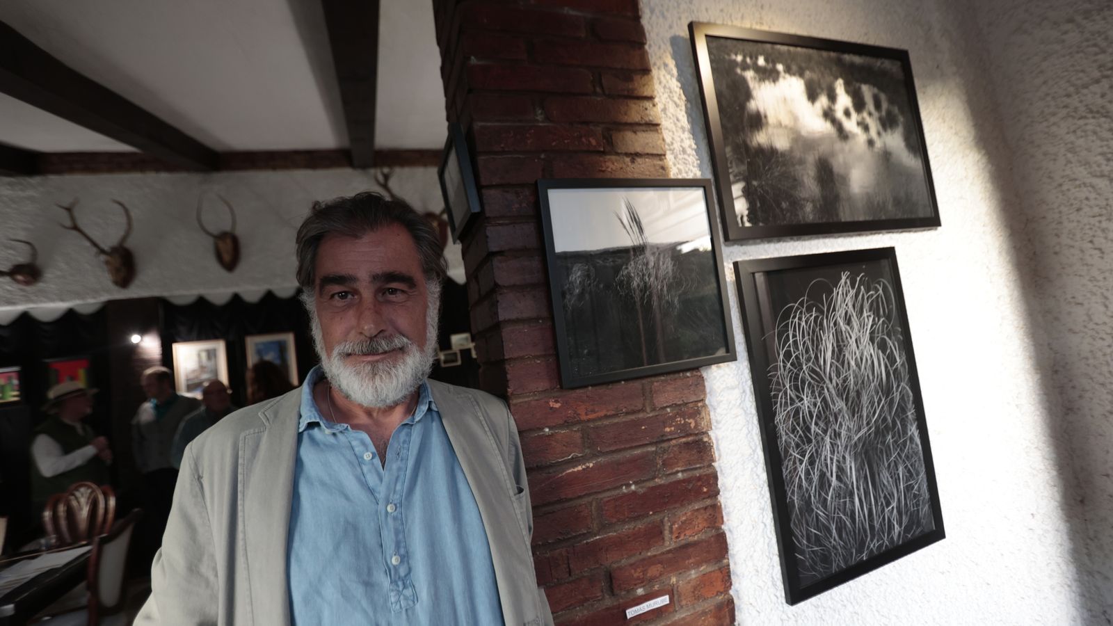 Las fotos de la exposición colectiva de pintura en la finca "El Coleta"