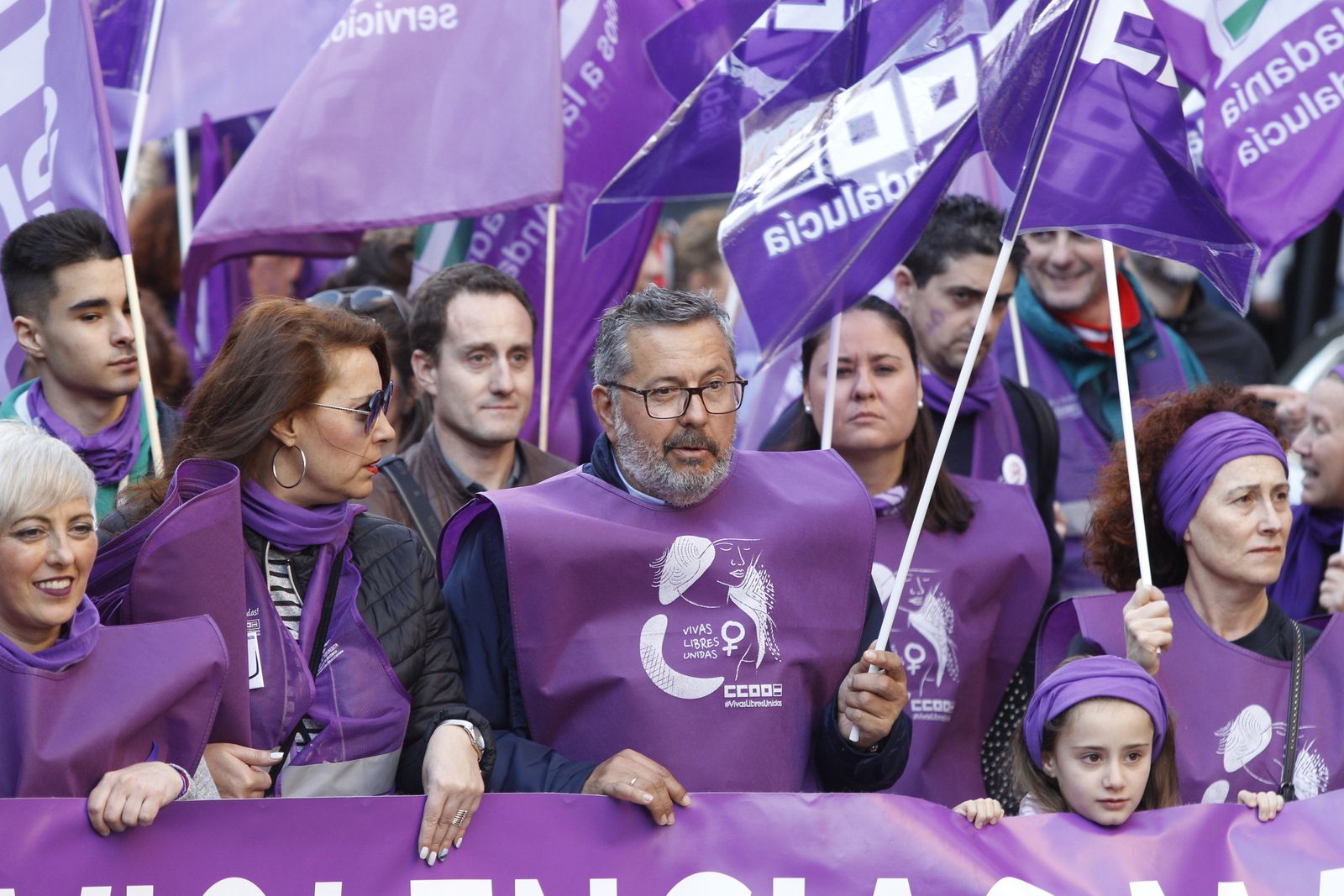 Fotogalería manifestación Día Internacional de la Mujer