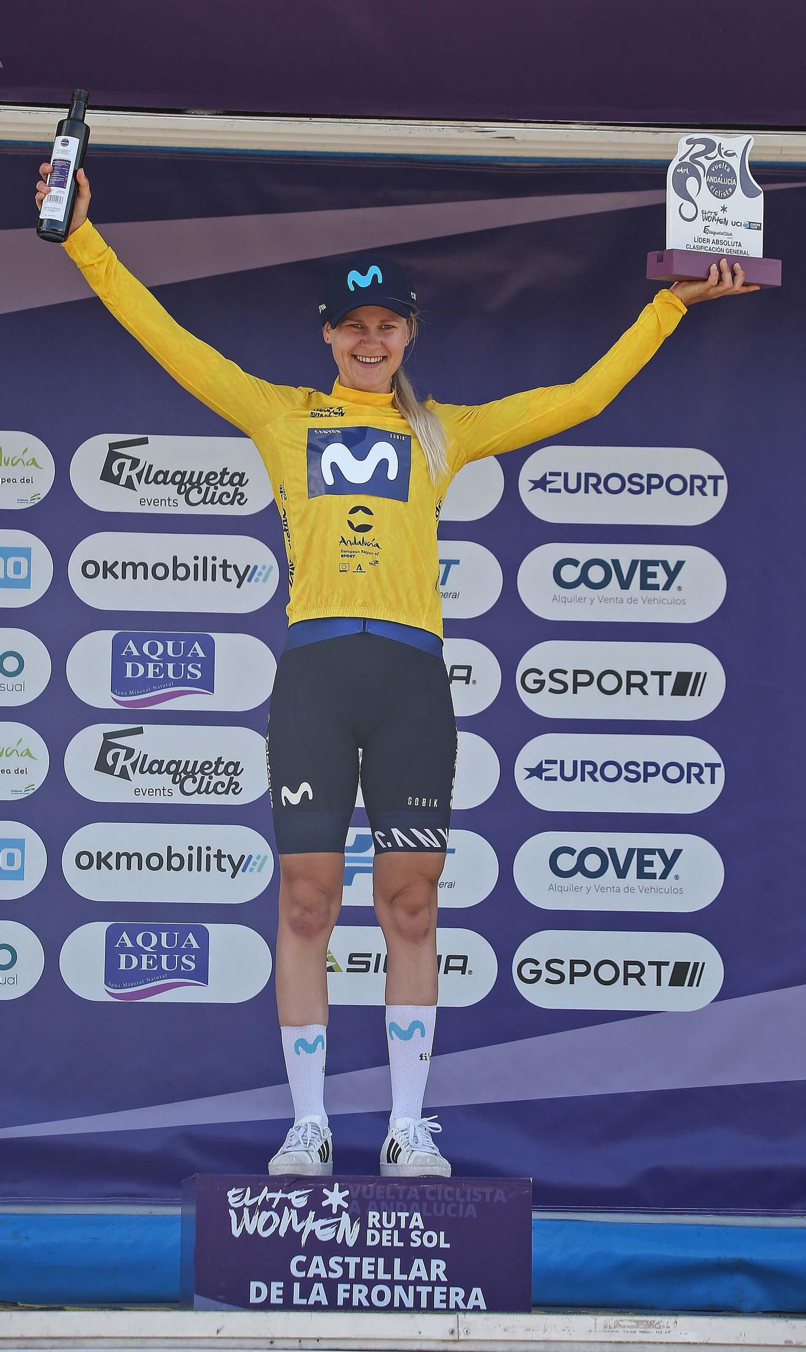 Fotos de etapa final de la Vuelta Ciclista a Andalucía Elite Women en Castellar