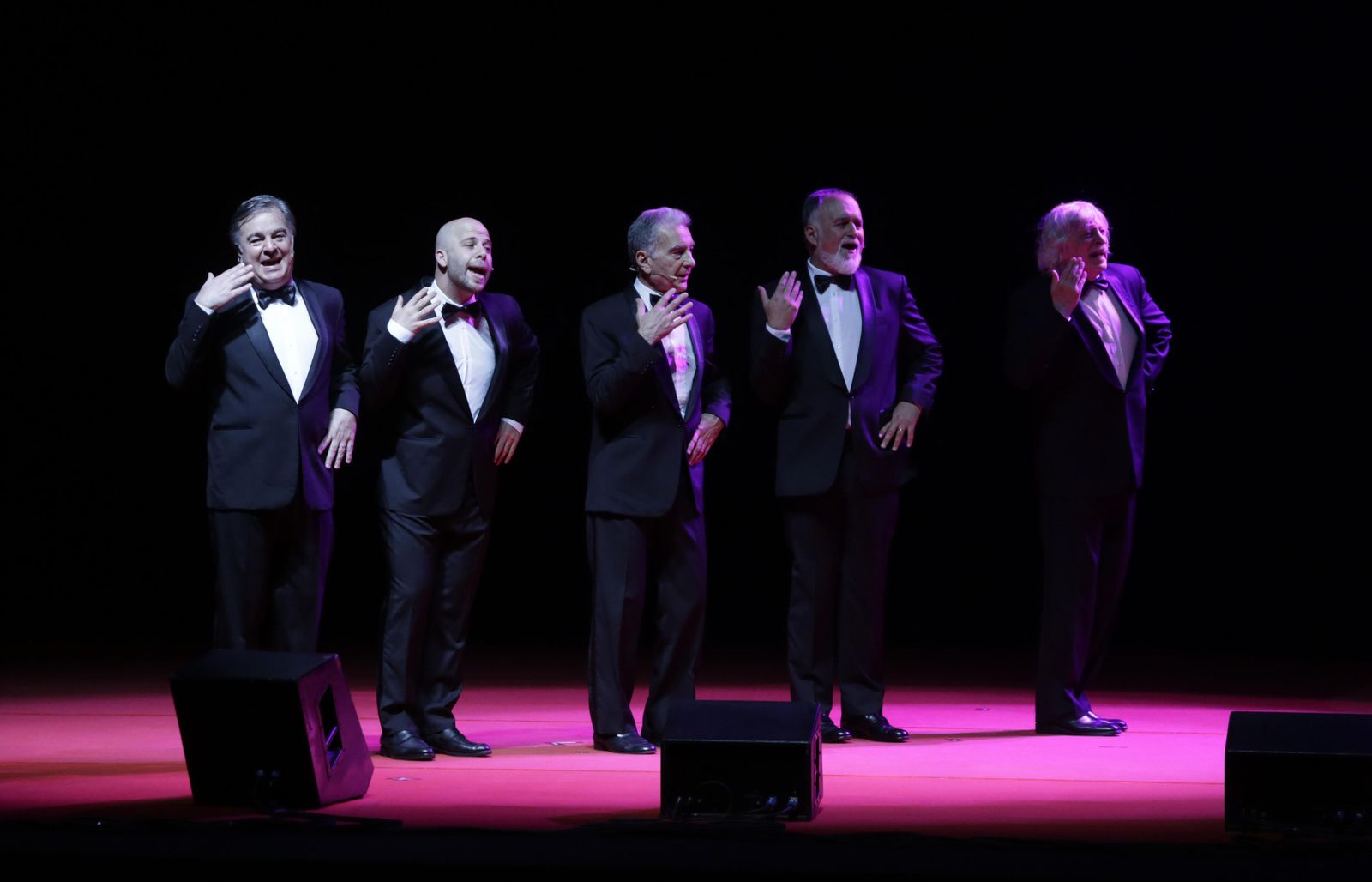 Les Luthiers, en una actuación de 2019.