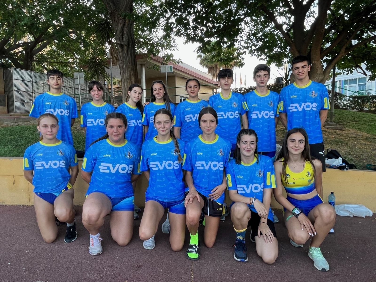 Los sub-16 del Bahía de Algeciras.