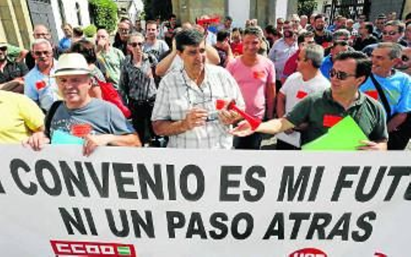 Ganemos quiere que la Junta medie en el convenio de la Vid